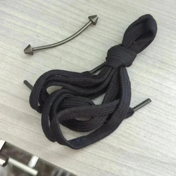 MI-MAI Paris black leather sneakers - Picture 9 of 10